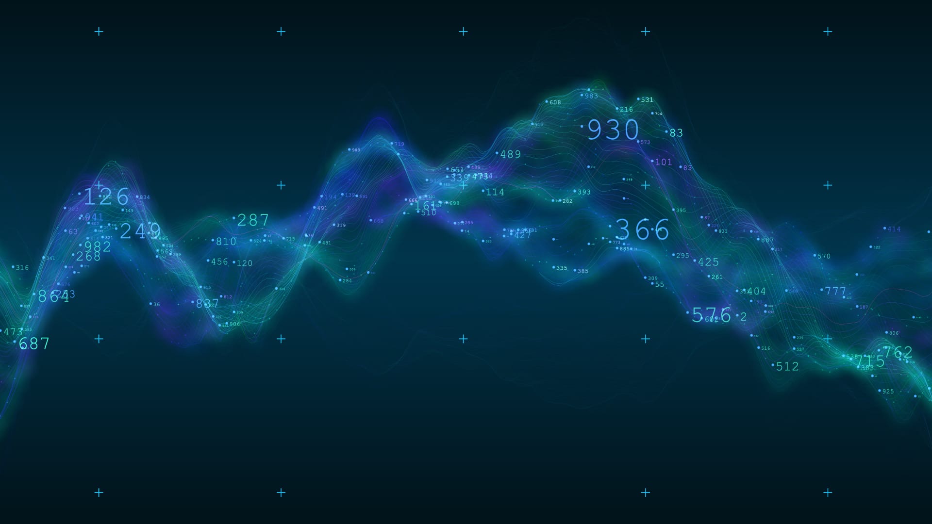 Large data chart visualization machine learning